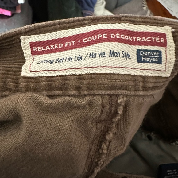 Denver Hayes mens corduroy pants. - Picture 3 of 4